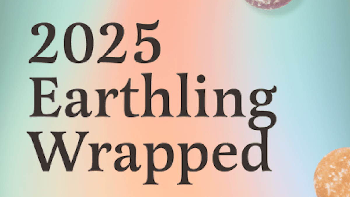 Your 2025 Earthling Wrapped