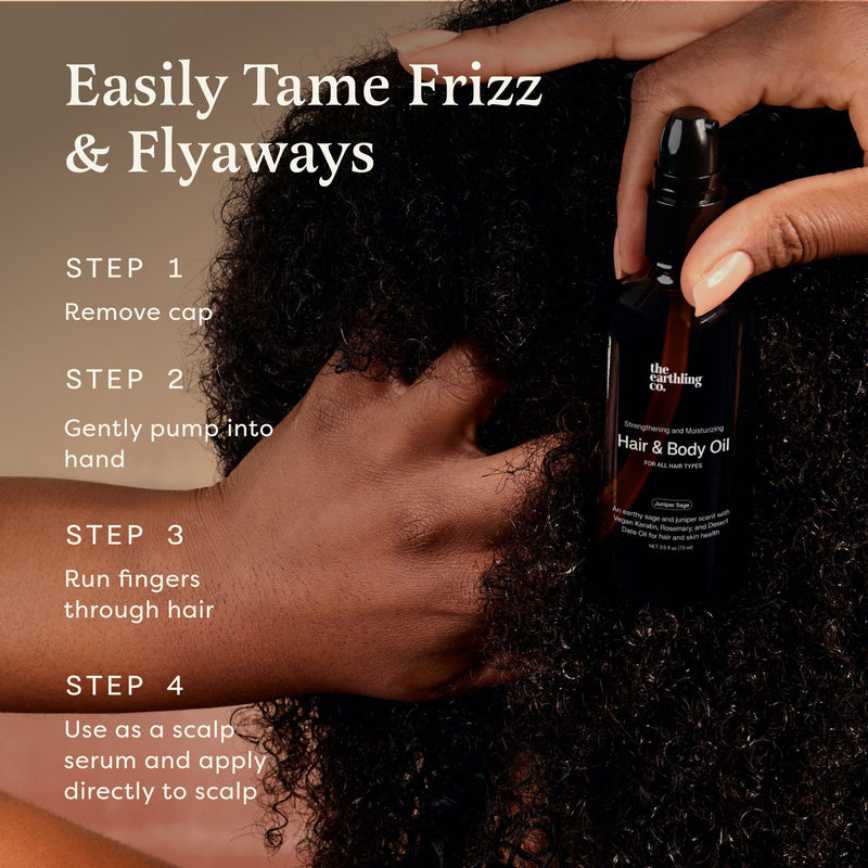 Hair & Body Oil for Repair & Strength